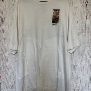 Marvel White Short Sleeve Tee